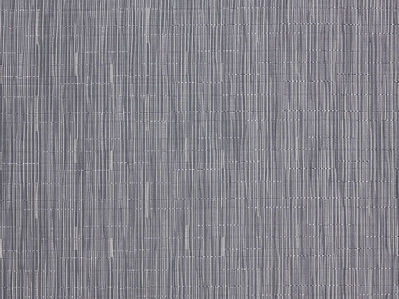 Detail van het geweven patroon van de ovale placemat Fog Bamboo