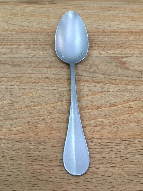 Aoyoshi Baguette dinerlepel, staal in oud zilver, lengte 19,5 cm
