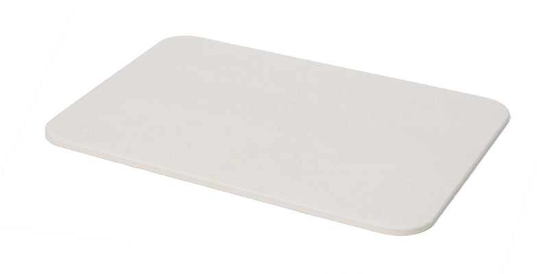 Soil bath mat Light, beautiful Japanese mat in light grey, freestanding