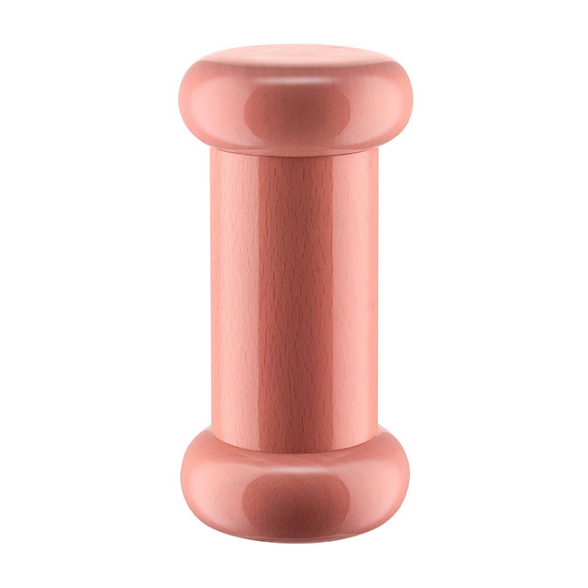 Alessi Twergi chilli-salt-pepper mill in wood, pink
