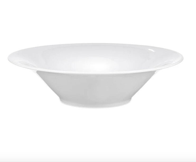 Alessi Ku serveerschaal servies, wit, diameter 32 cm