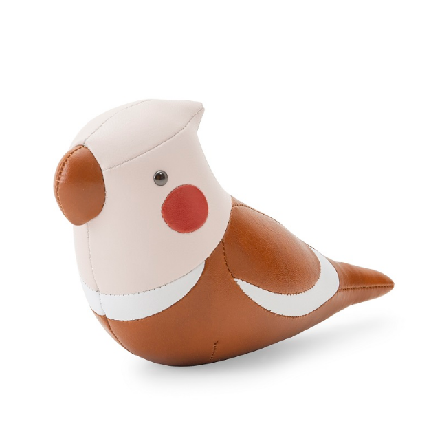 Zuny Valkparkiet Bruin paperweight