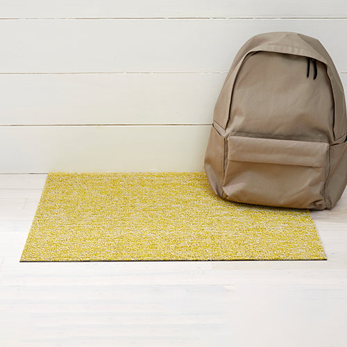 Chilewich deurmat Heathered Lemon, geel gemêleerd, 46 x 71 cm