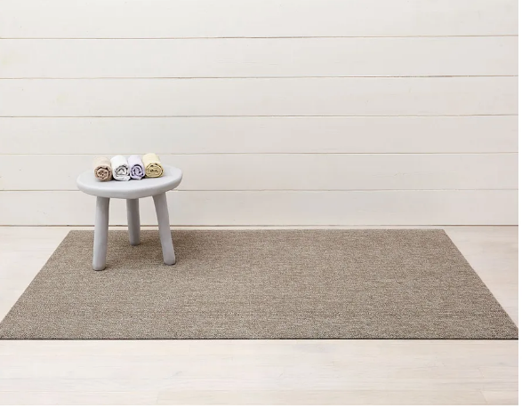 Chilewich deurmat Utility, Heathered Pebble, 61x91 cm, ontwerp Sandy Chilewich