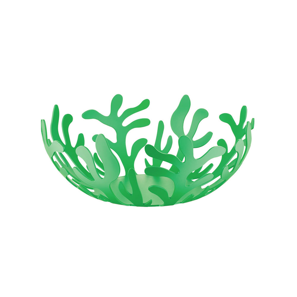 Mediterraneo fruitschaal van Alessi in groen, ontworpen door Emma Silvestris.
