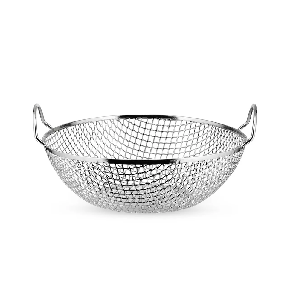 Losse mand van de Alessi fruitschaal Fruittest, met handvatten