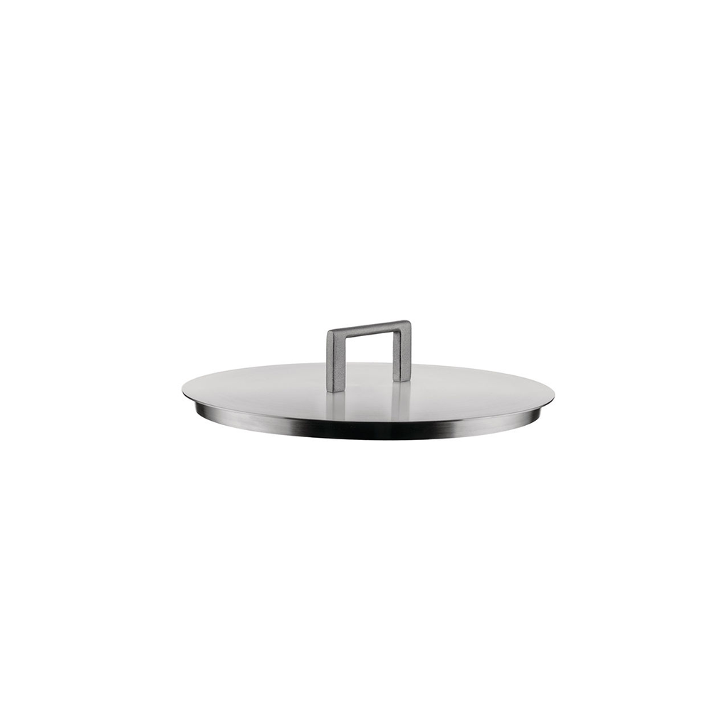Deksel 20 cm voor Alessi Convivio pannenset, mat gesatineerd rvs