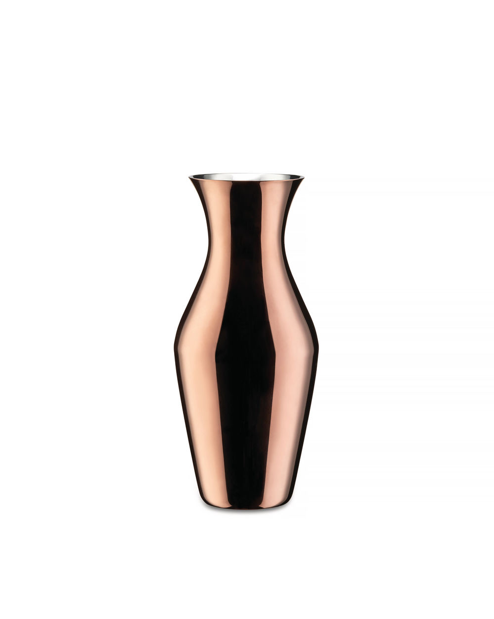 Alessi Kuru Kuru karaf in koper, klassieke vorm, ontwerp van Fukasawa