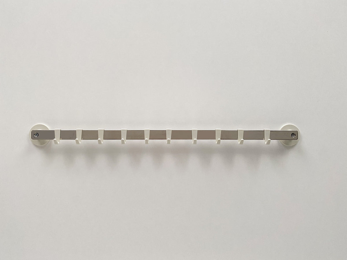 Alessi ophangrek met haakjes voor de serie keukenhulpen van Jasper Morrison, lengte 60 cm