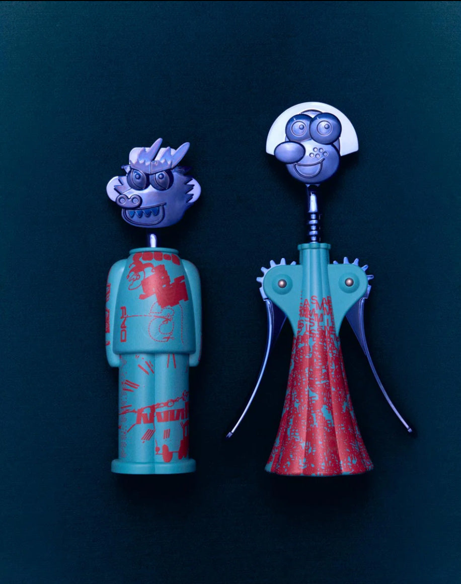 Anna corkscrew next to sandro corkscrew from same series