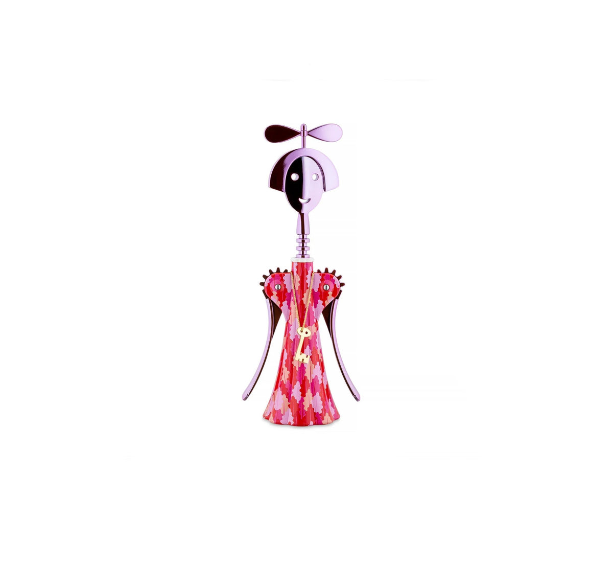 Anna corkscrew Arborea, special edition in pink with propeller and gold key