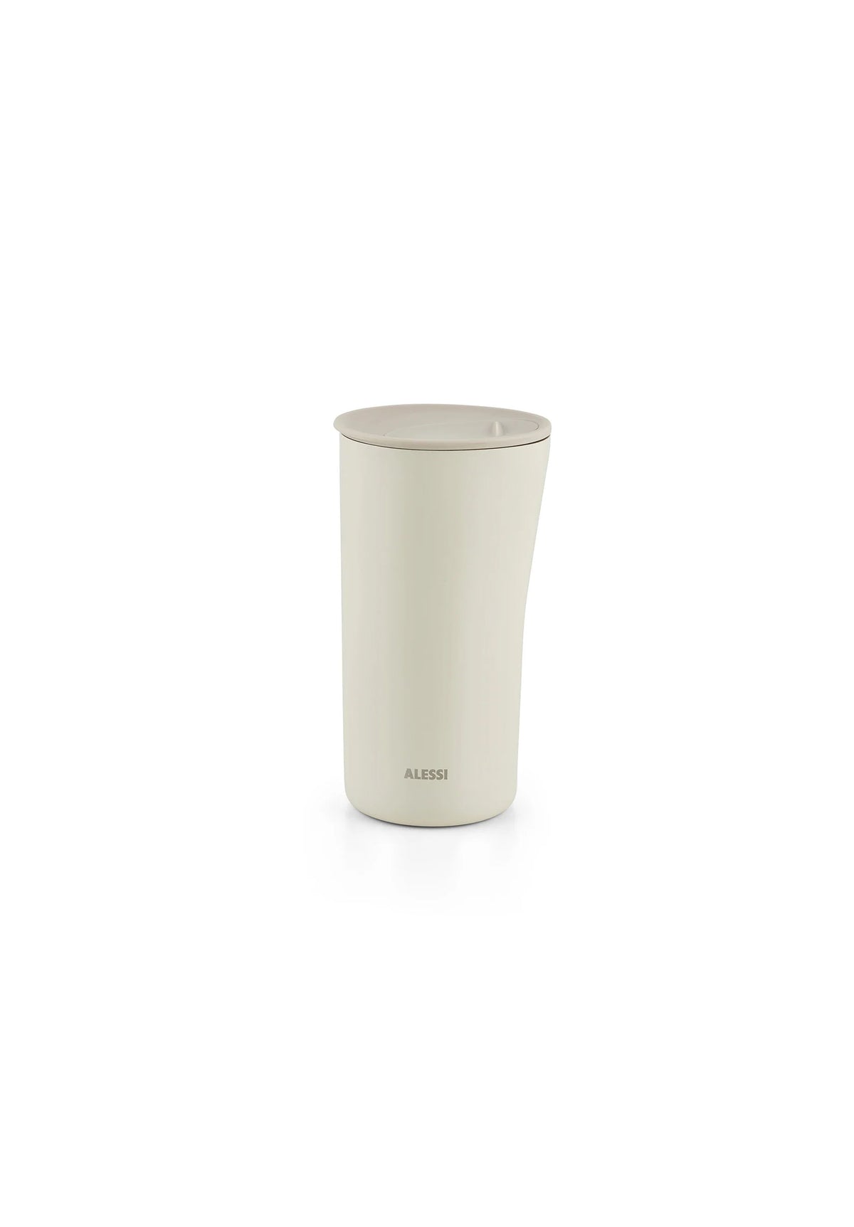 Alessi Buri thermosbeker met deksel in creme
