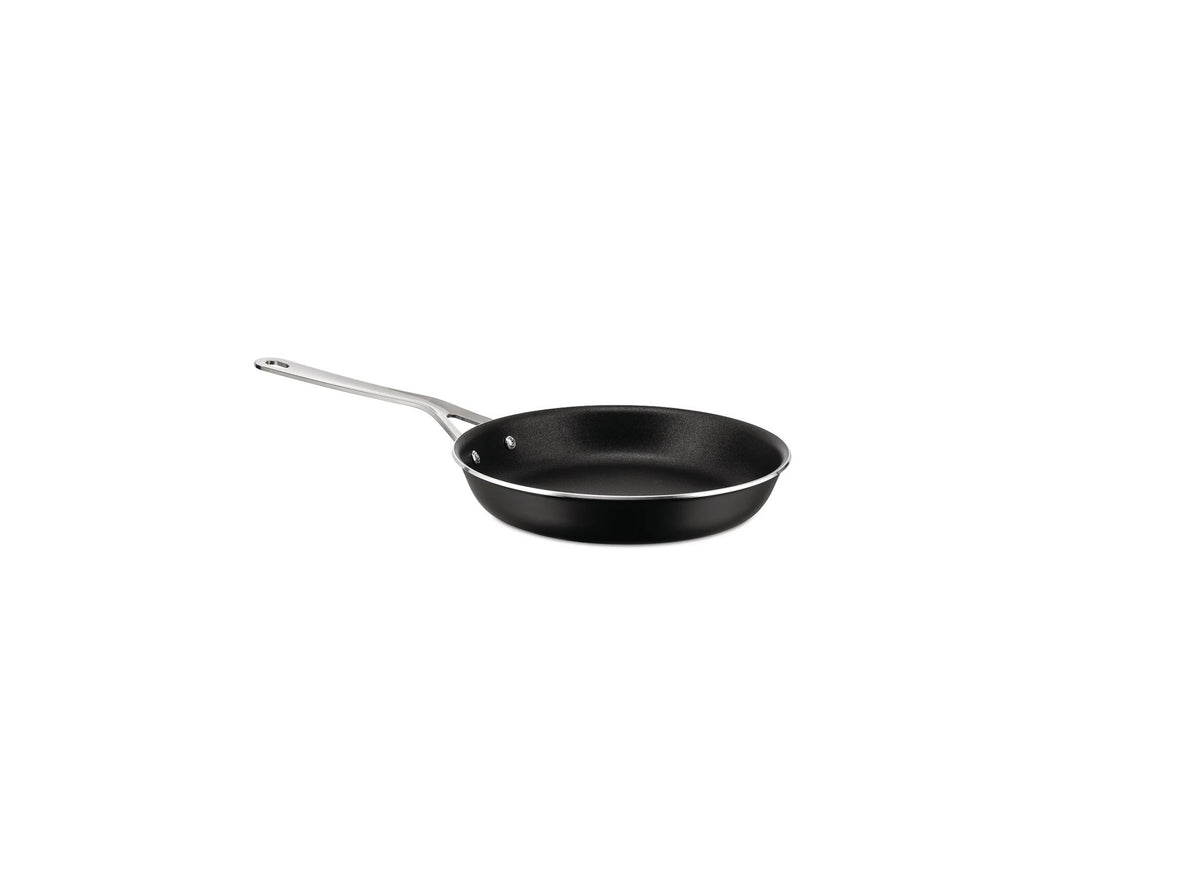 Alessi koekenpan met keramische bodem, 20 cm, zijaanzicht