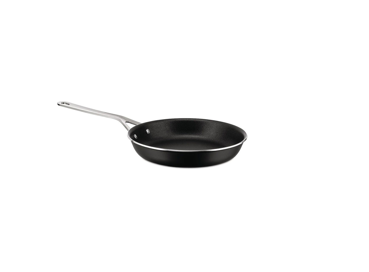 Alessi koekenpan met keramische bodem, 24 cm, zijaanzicht