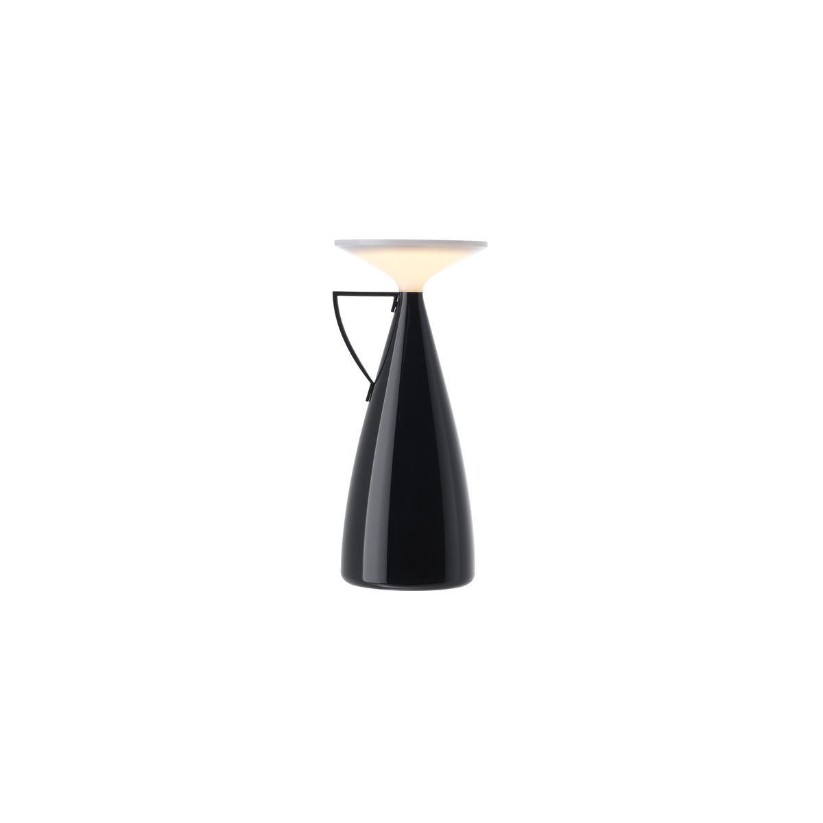 Kartell Camomille tafellamp in vorm van een theepot, zwart