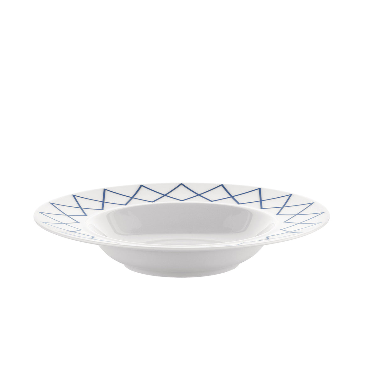 My Beautiful China deep plate by Alessi, side view