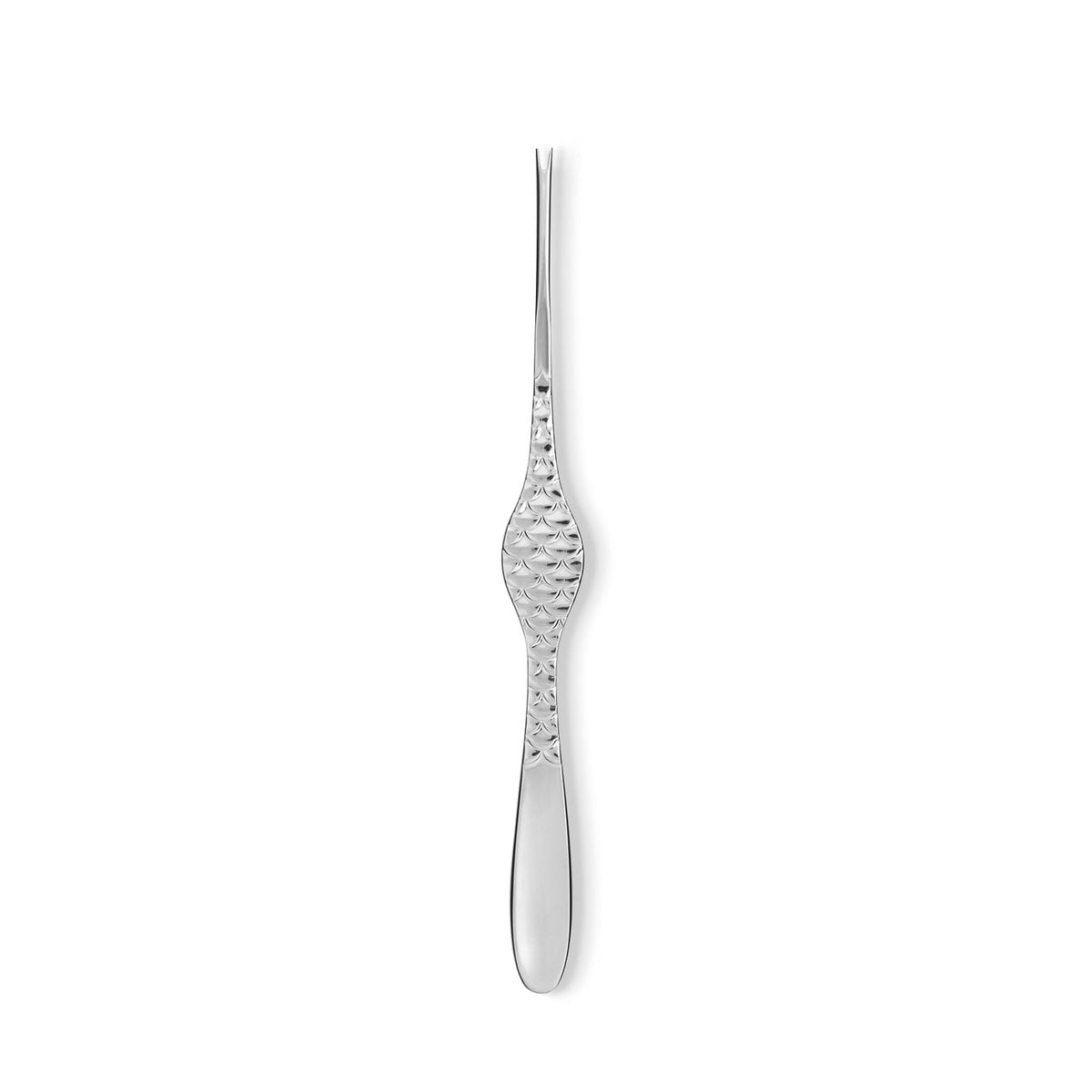 Alessi Colombina slakkenvorken, set van 4, verpakking met vis-motief