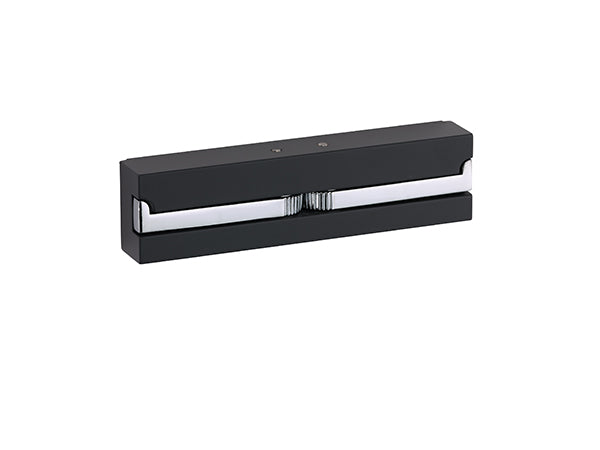 Alessi Twin wandhaken, zwart met chromen accent