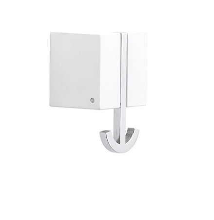 Alessi Ancora haak, wit met verchroomd anker