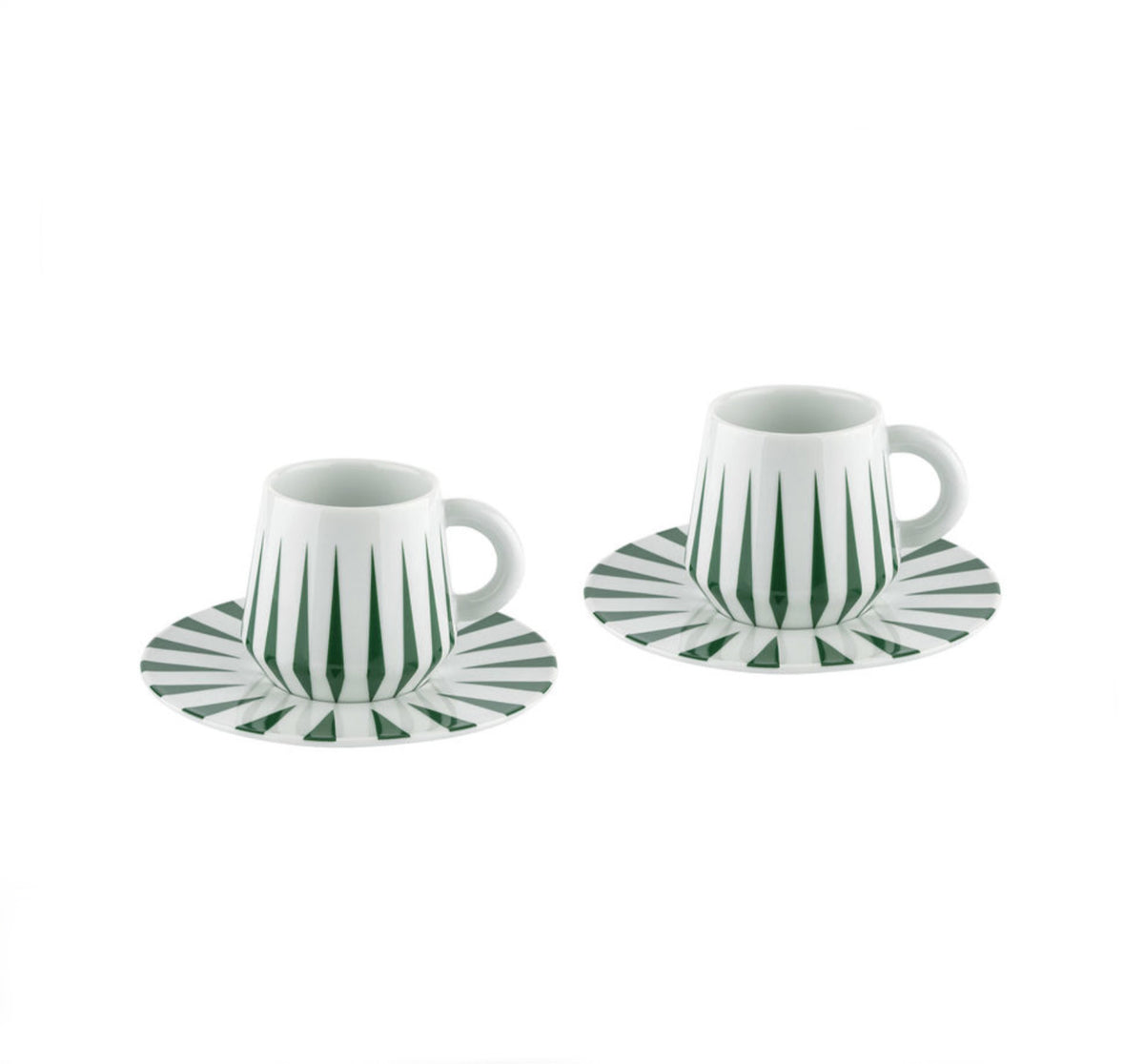 Delight Espressokopjes Groen (set van 2)