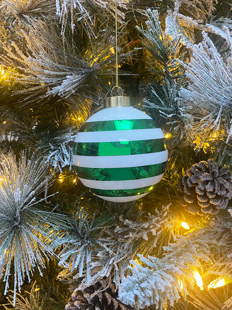 Delight Christmas Bauble 4 Green