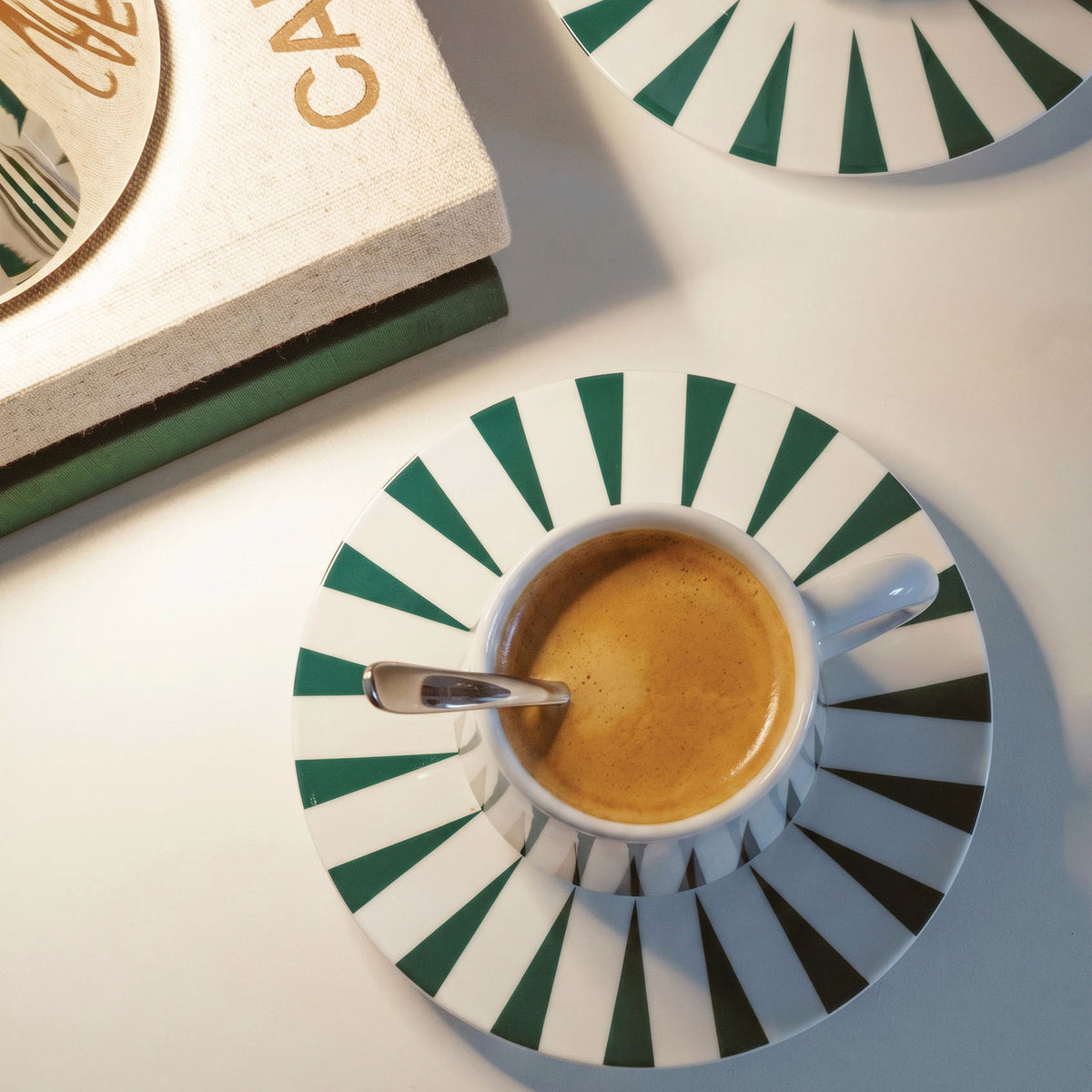 Delight Espressokopjes Groen (set van 2)