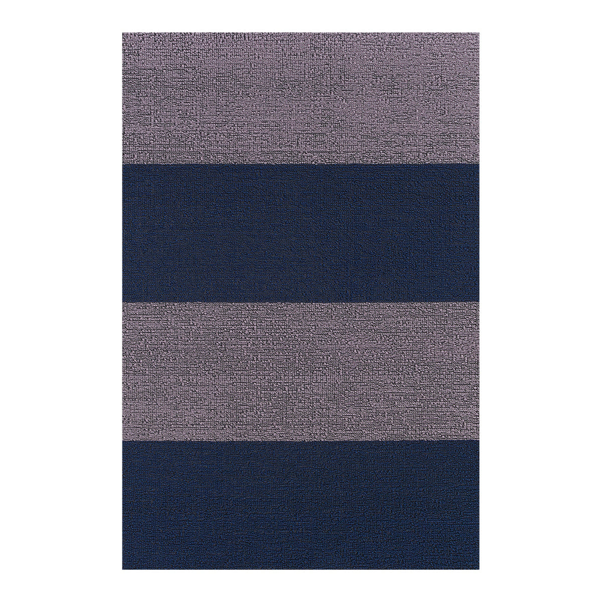 Chilewich deurmat Duo Stripe Berry, van bovenaf gezien