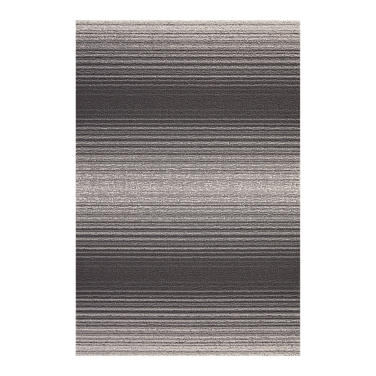 Chilewich deurmat Fade Stripe Stone, van bovenaf gezien