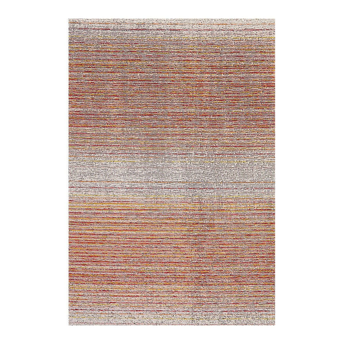 Chilewich deurmat Fade Stripe Sunrise, van bovenaf gezien