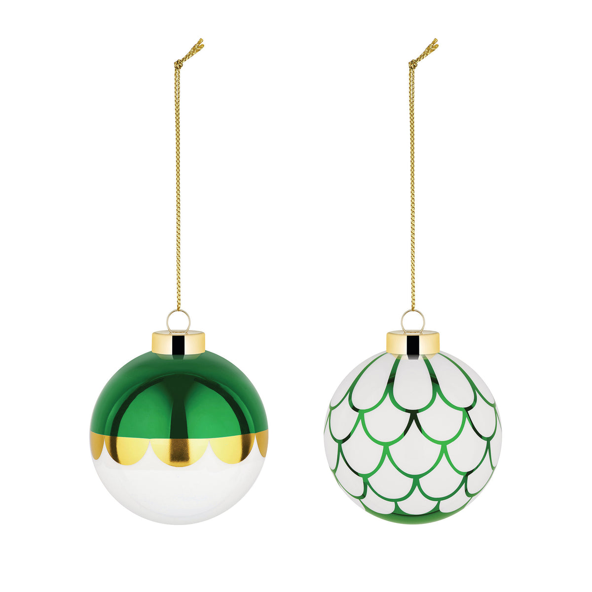 Delight Kerstballen Set 4 Groen
