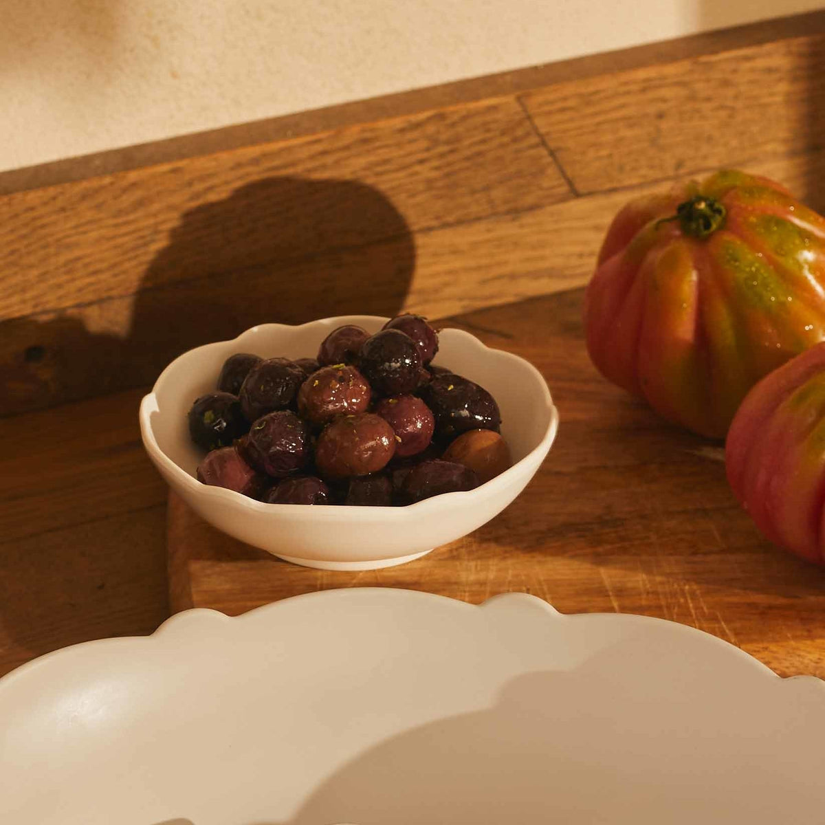Alessi Kleine kom Dressed en plein air MW72/54W op tafel