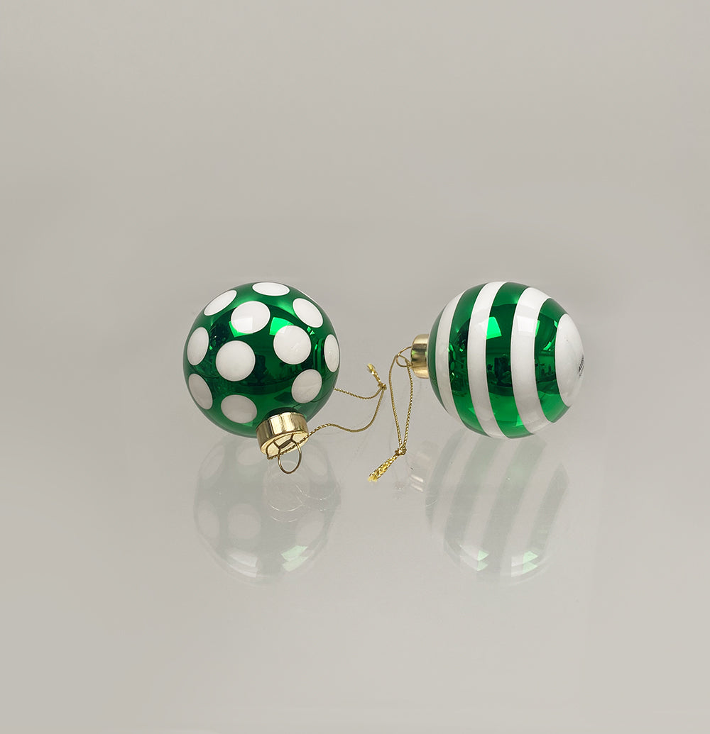 Delight Kerstballen Set 2 Groen