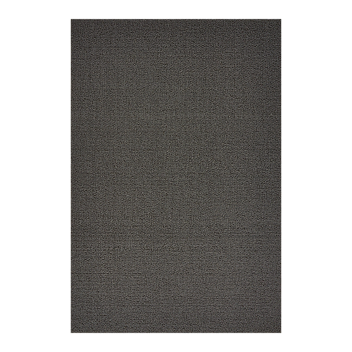 Chilewich deurmat Solid Mercury, van bovenaf gezien