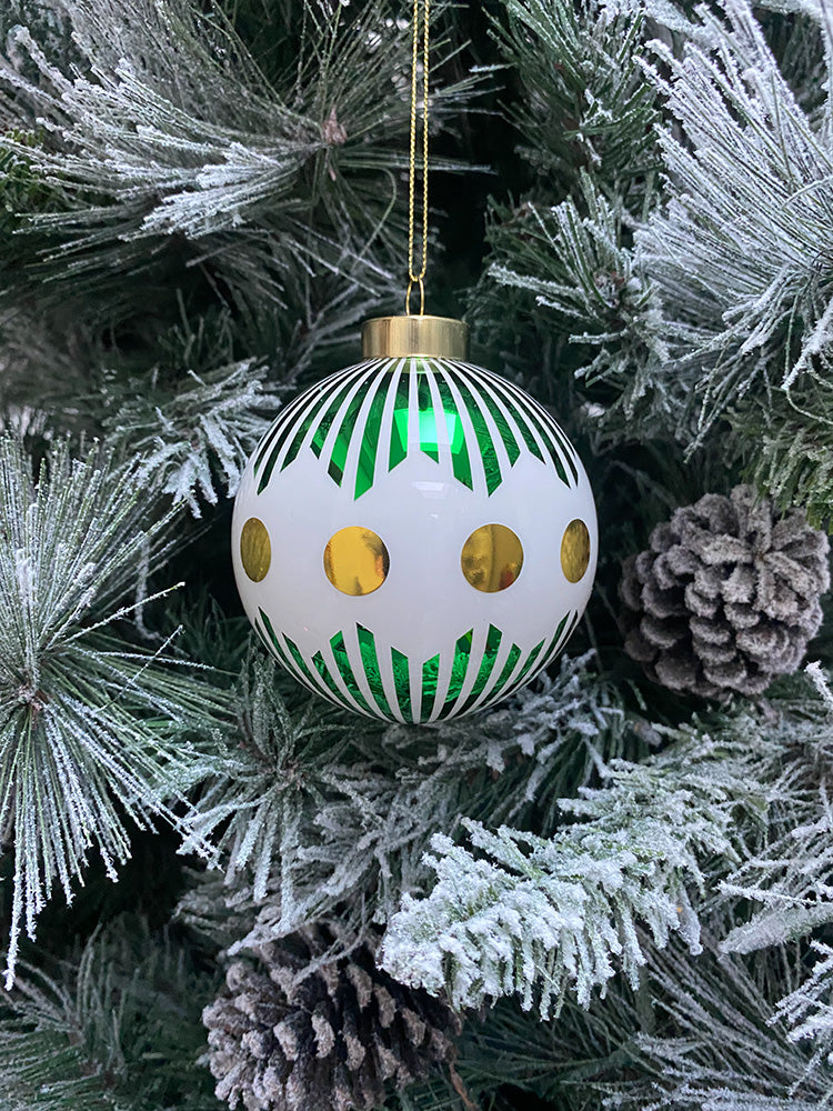 Delight Christmas Bauble 1 Green