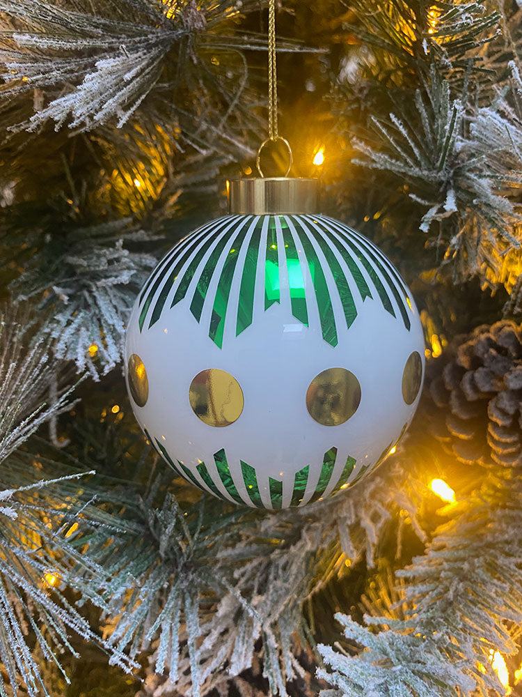 Delight Christmas Bauble 1 Green