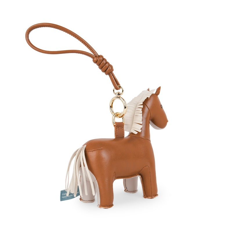 Zuny Paard Head Up Bruin tassenhanger