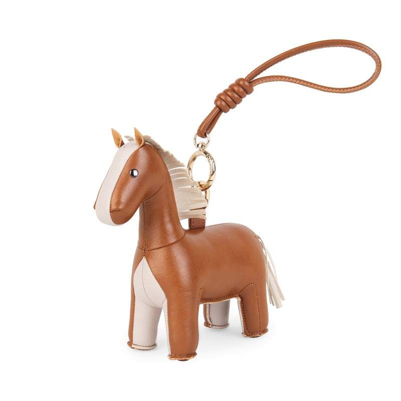 Zuny Paard Head Up Bruin tassenhanger