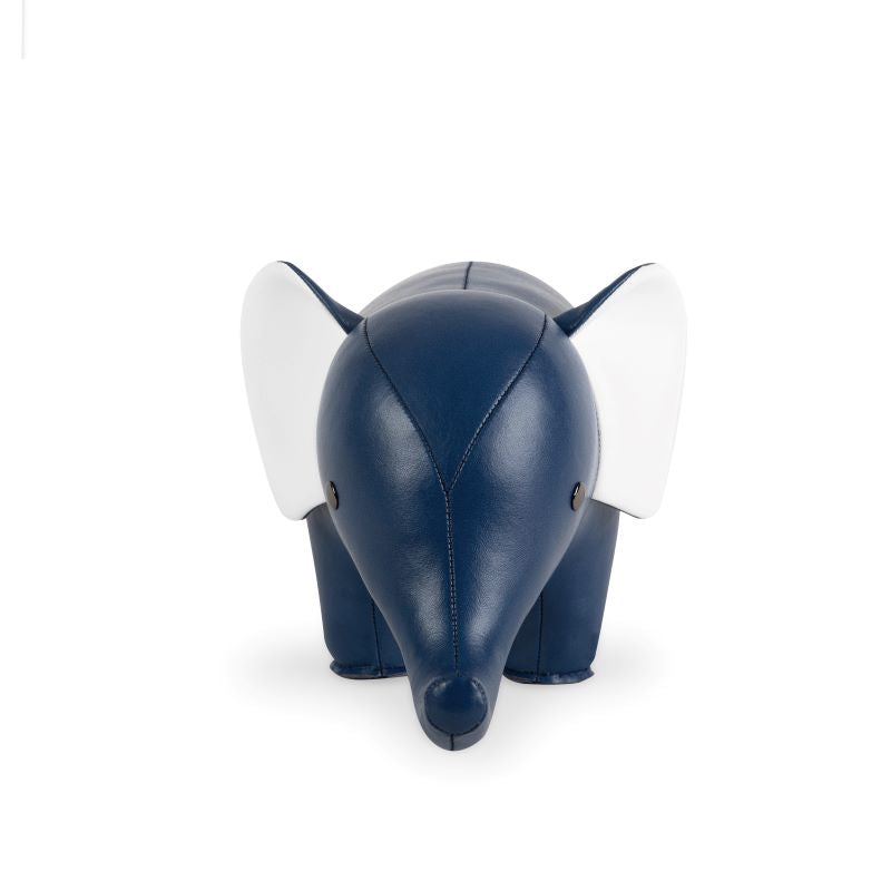 Zuny Olifant Blauw boekensteun
