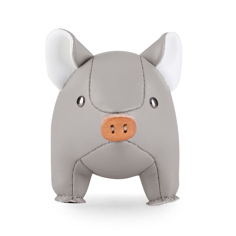 Zuny Varken Grijs paperweight