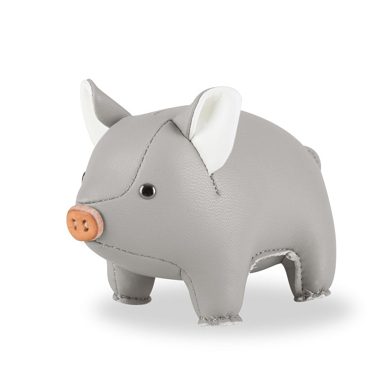 Zuny Varken Grijs paperweight