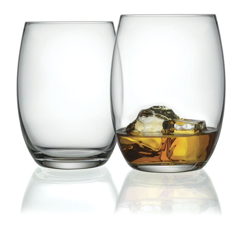 Alessi MAMI longdrink glas, set van 4, transparant glas