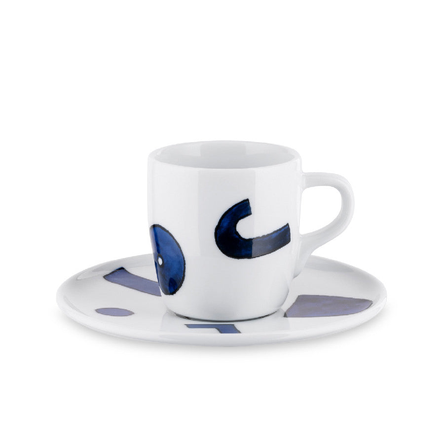 Alessi Mokkakopje met schotel Itsumo Yunoki NF08/76S