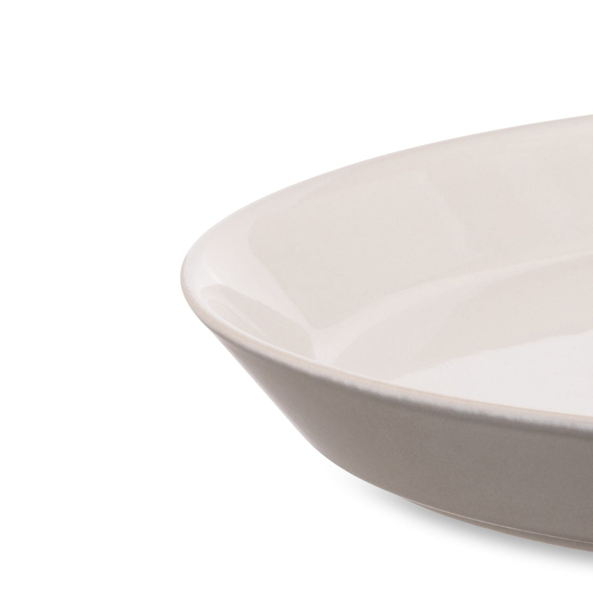 Alessi Dinerbord Tonale lichtgrijs DC03/1 LG, detail