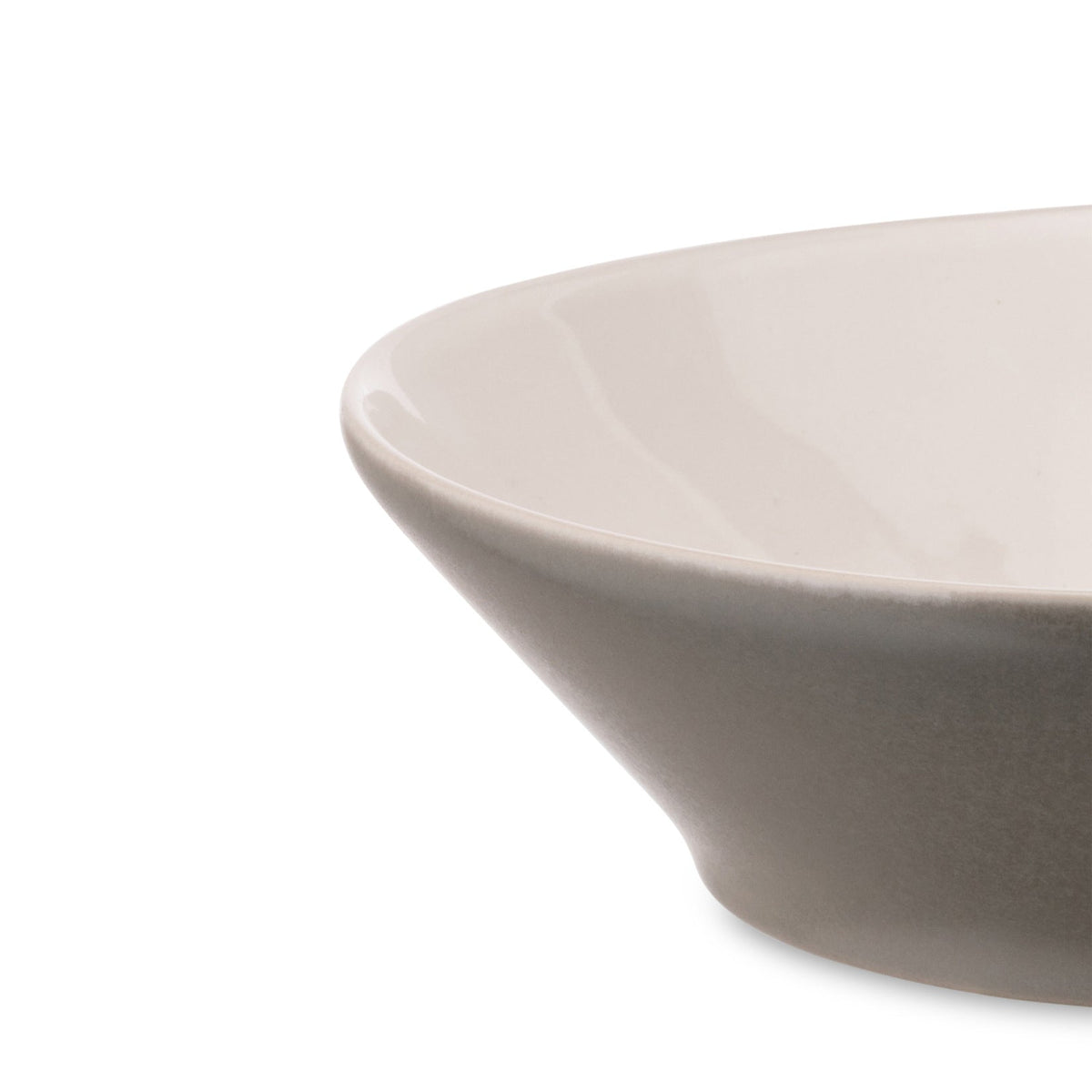 Alessi Soepbord Tonale gebroken wit DC03/2 WE, detail