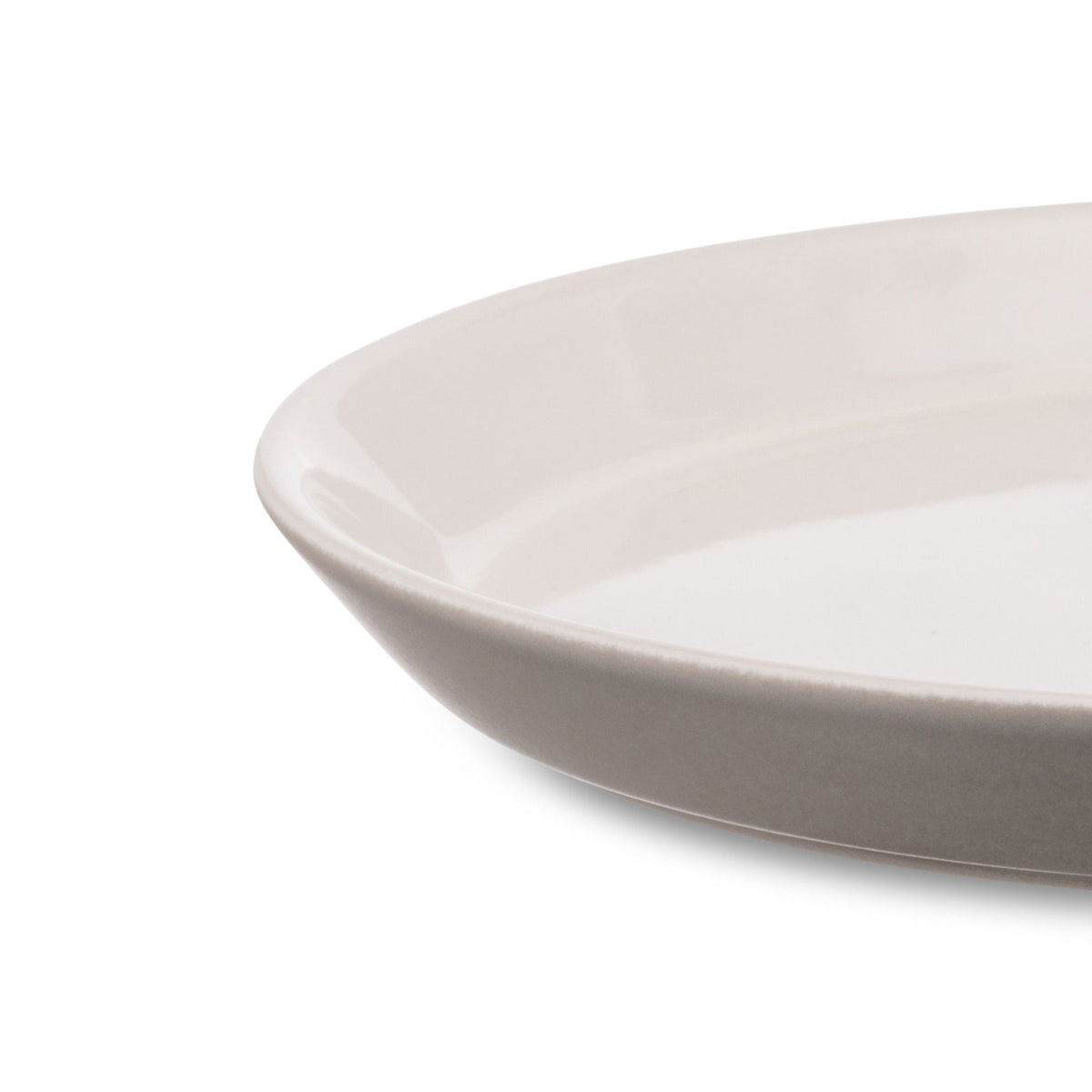 Alessi Ontbijtbord Tonale lichtgrijs DC03/5 LG, detail