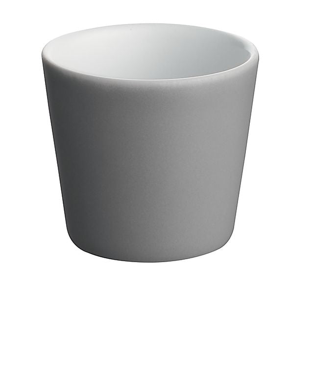 Alessi Tonale koffie kop, donker grijs, conische vorm