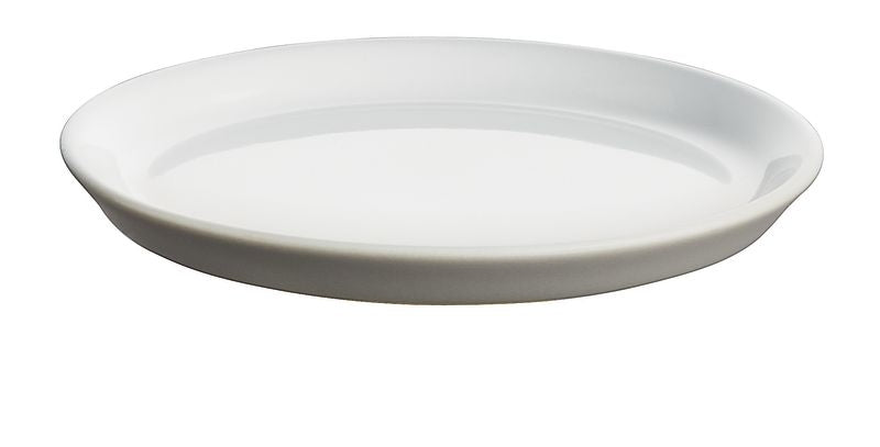 Alessi Tonale schotel voor koffie kop, licht grijs, diameter 12 cm