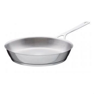 Alessi Pots&Pans koekenpan, roestvrij staal, diameter 28 cm