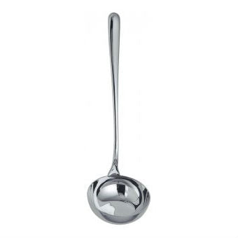 Alessi Caccia opscheplepel in zilver, lengte 32 cm
