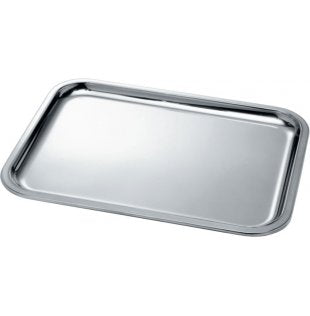 Alessi Arcadia rechthoekig dienblad, roestvrij staal, 40 x 30 cm